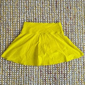 Beyond Yoga Active (tennis) skirt, yellow, super soft